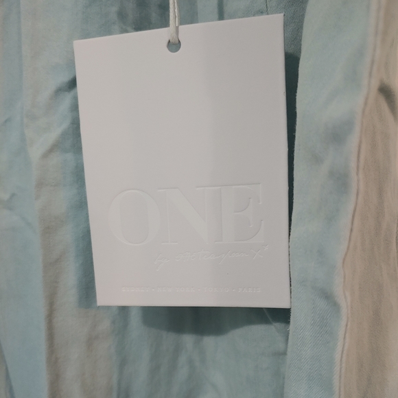 ONE X ONE TEASPOON Le Hustle Light Denim Coat Duster Trench Coat NWT Size XS - Picture 6 of 6